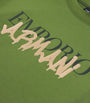 Emporio Armani Kids Cotton Logo Print T-Shirt (4-16 Years)