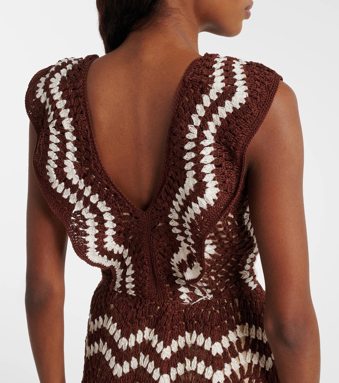 Anna Kosturova - Melissa crochet cotton minidress