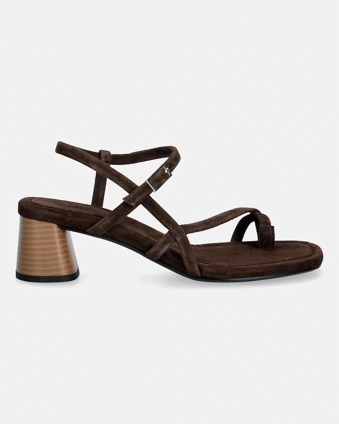 Vagabond Shoemakers Süet Kalın Topuklu Sandalet EVIE