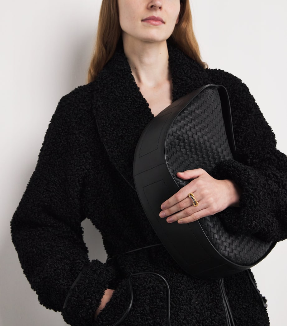 Spinelli Kilcollin Yellow Gold and Sapphire Vetra Vulcan Ring