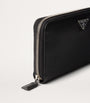 Prada Leather Zip-Around Wallet