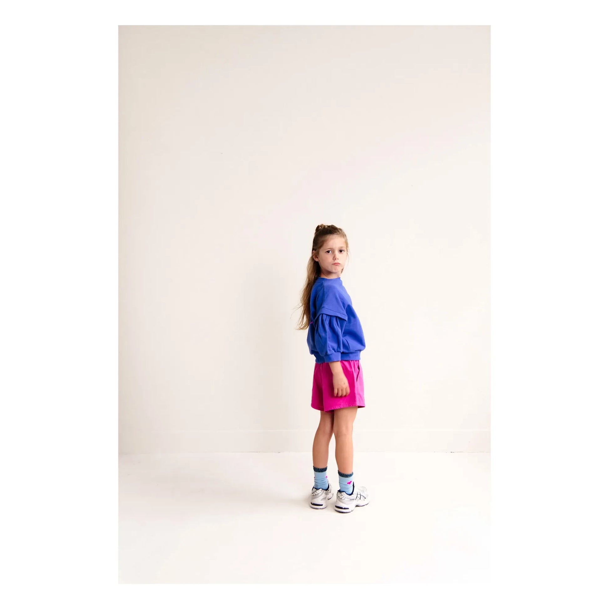 Jenest - Balloon Etoile organic cotton sweatshirt | Cobalt