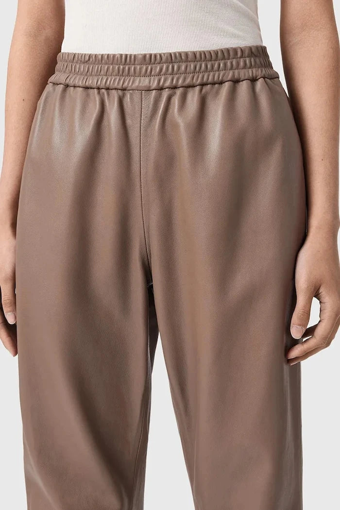 Кожен панталон AllSaints JEN