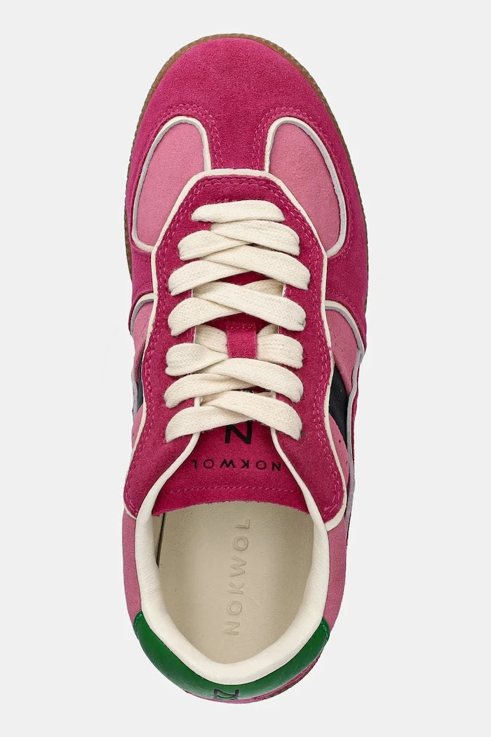 Nokwol August Dark Rose Süet Sneakers