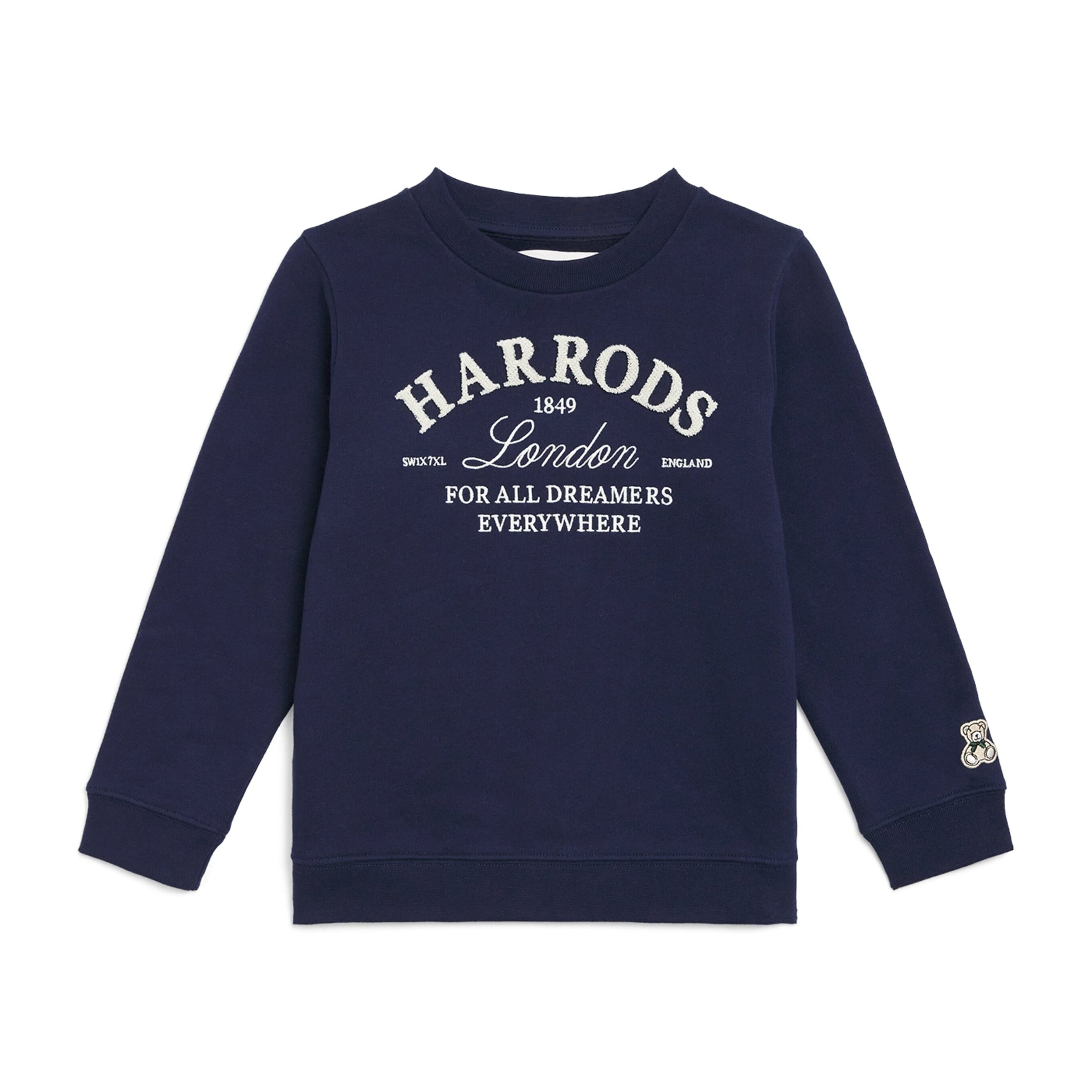 Cotton Logo Sweatshirt NAVY