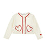 Wool-Blend Heart-Embroidery Cardigan (6-36 Months)