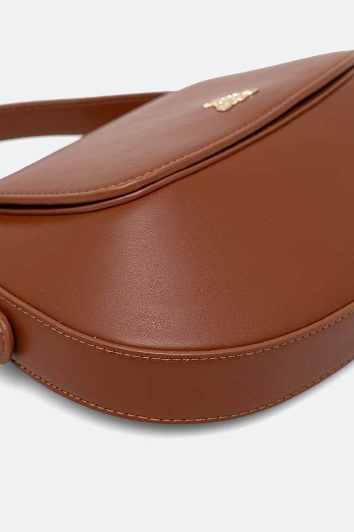 Medicine suni deri crossbody kadın çantası