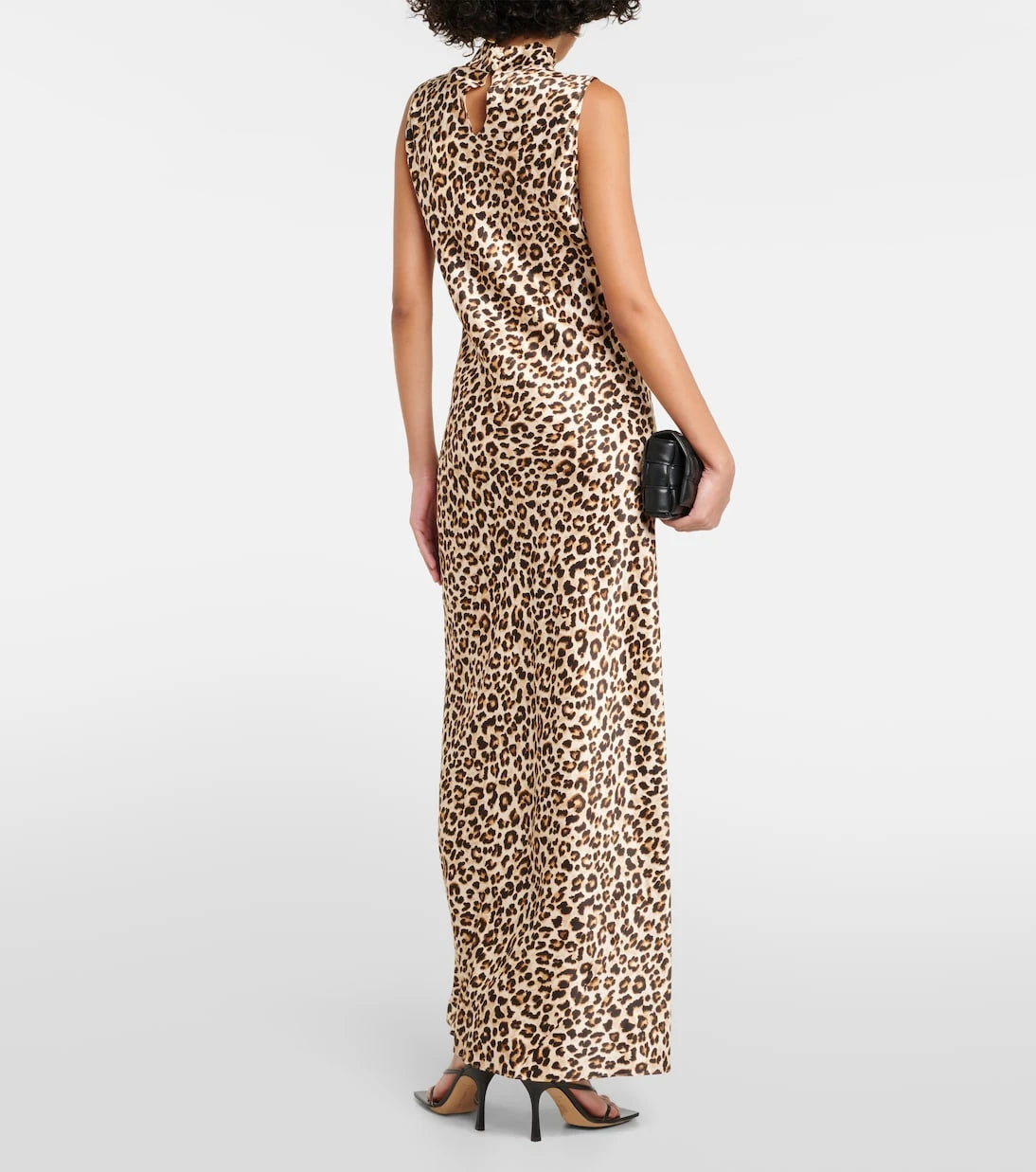 Veronica Beard - Kura leopard-print silk-blend maxi dress