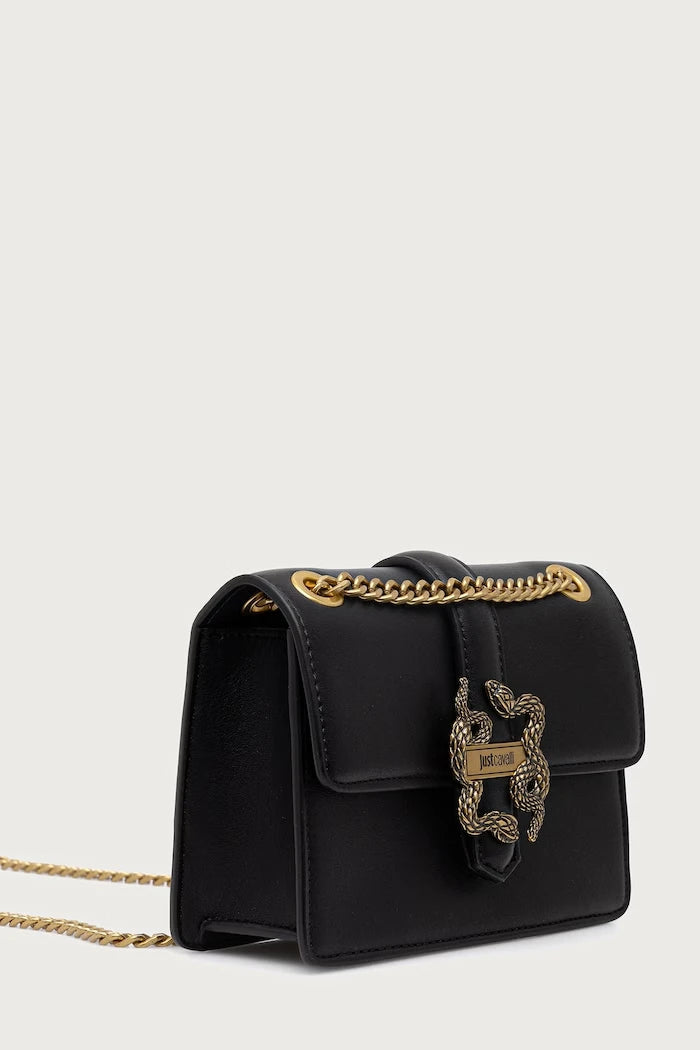 Just Cavalli suni deri kadın crossbody çanta