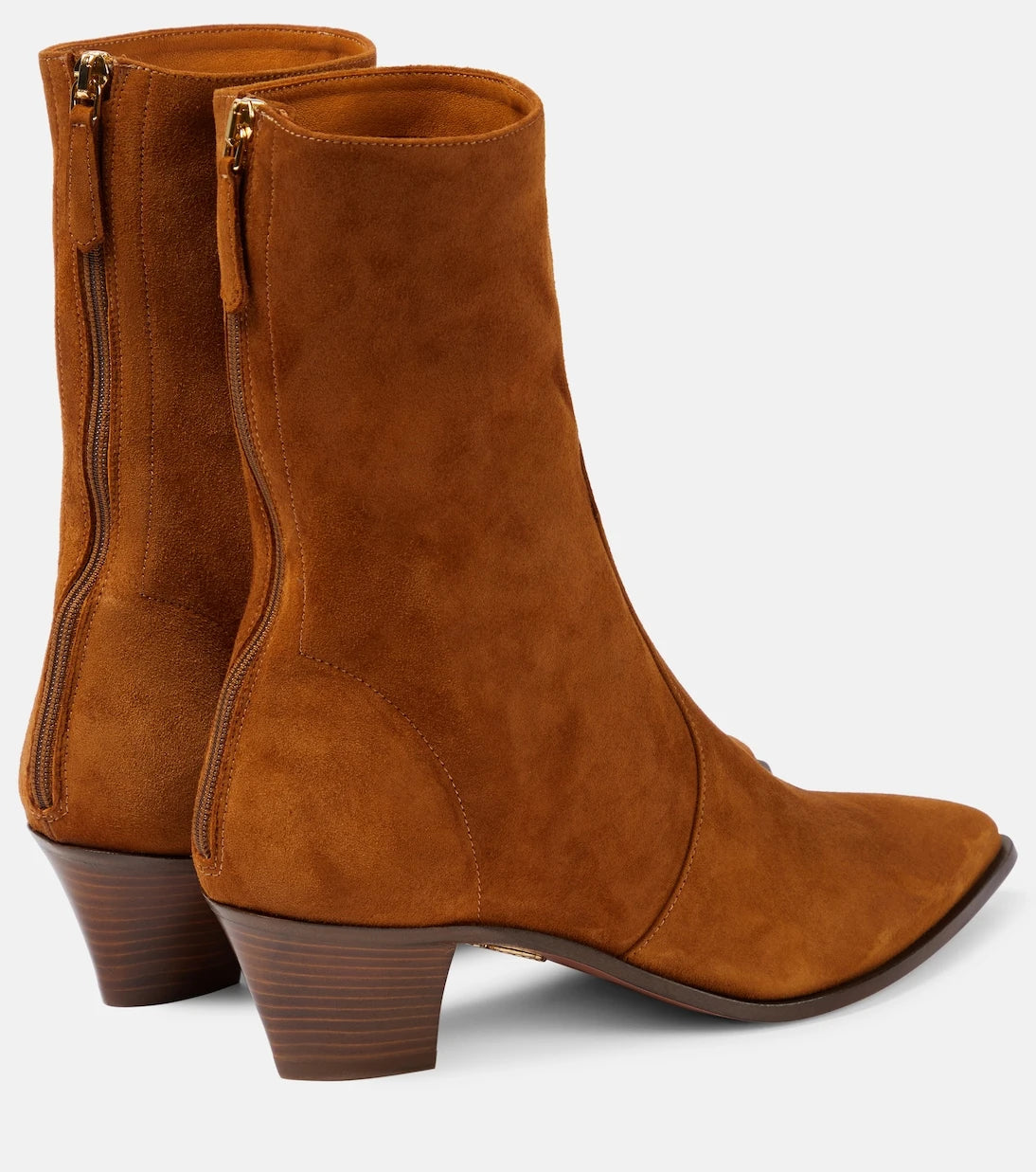 Aquazzura - Brunswick suede ankle boots