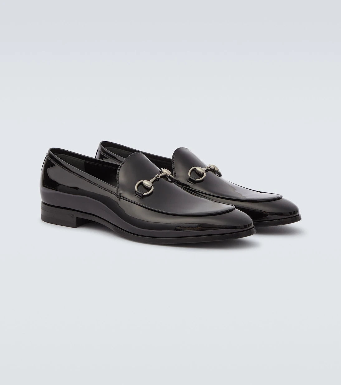 Gucci - Horsebit patent leather loafers