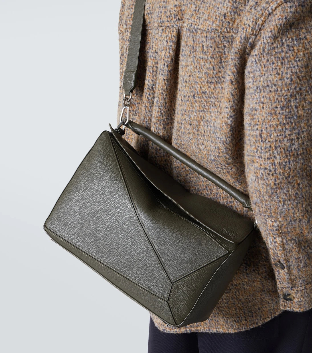 Loewe - Puzzle Large leather top-handle bag