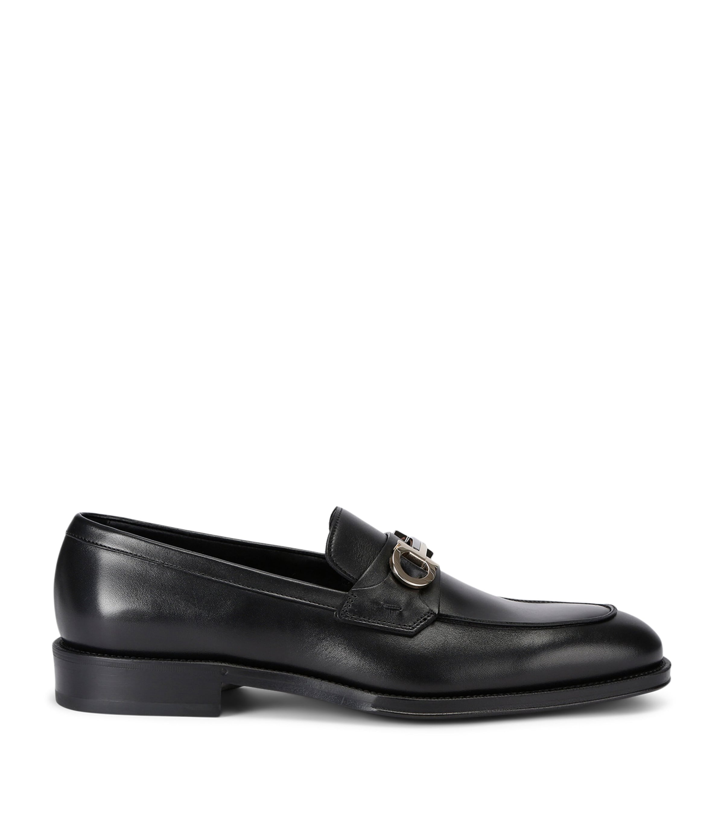 Salvatore Ferragamo Leather Benedict Loafers