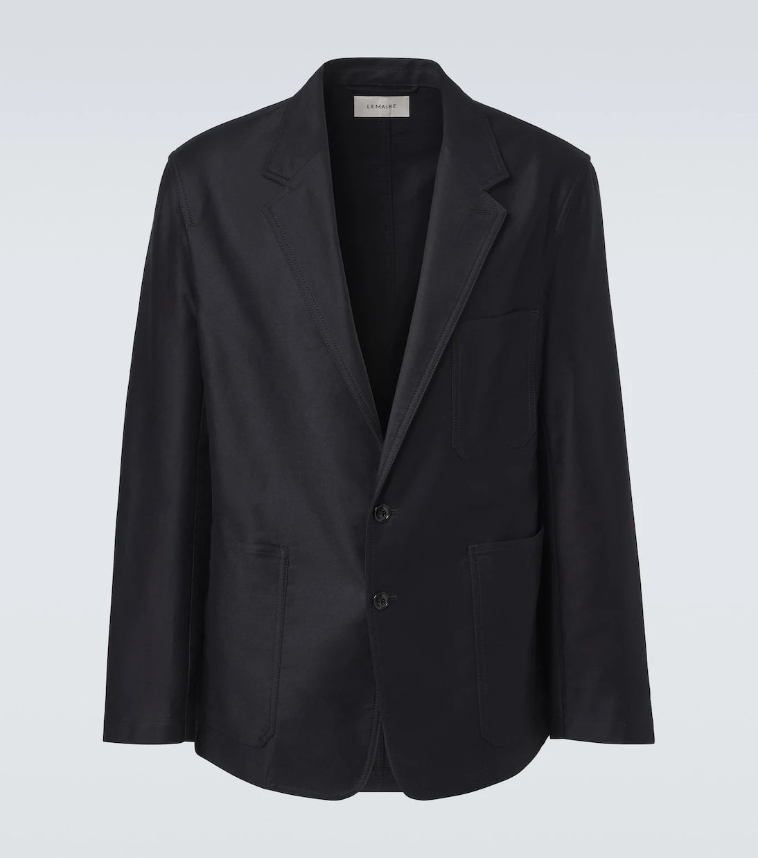 Lemaire - Cotton satin suit jacket