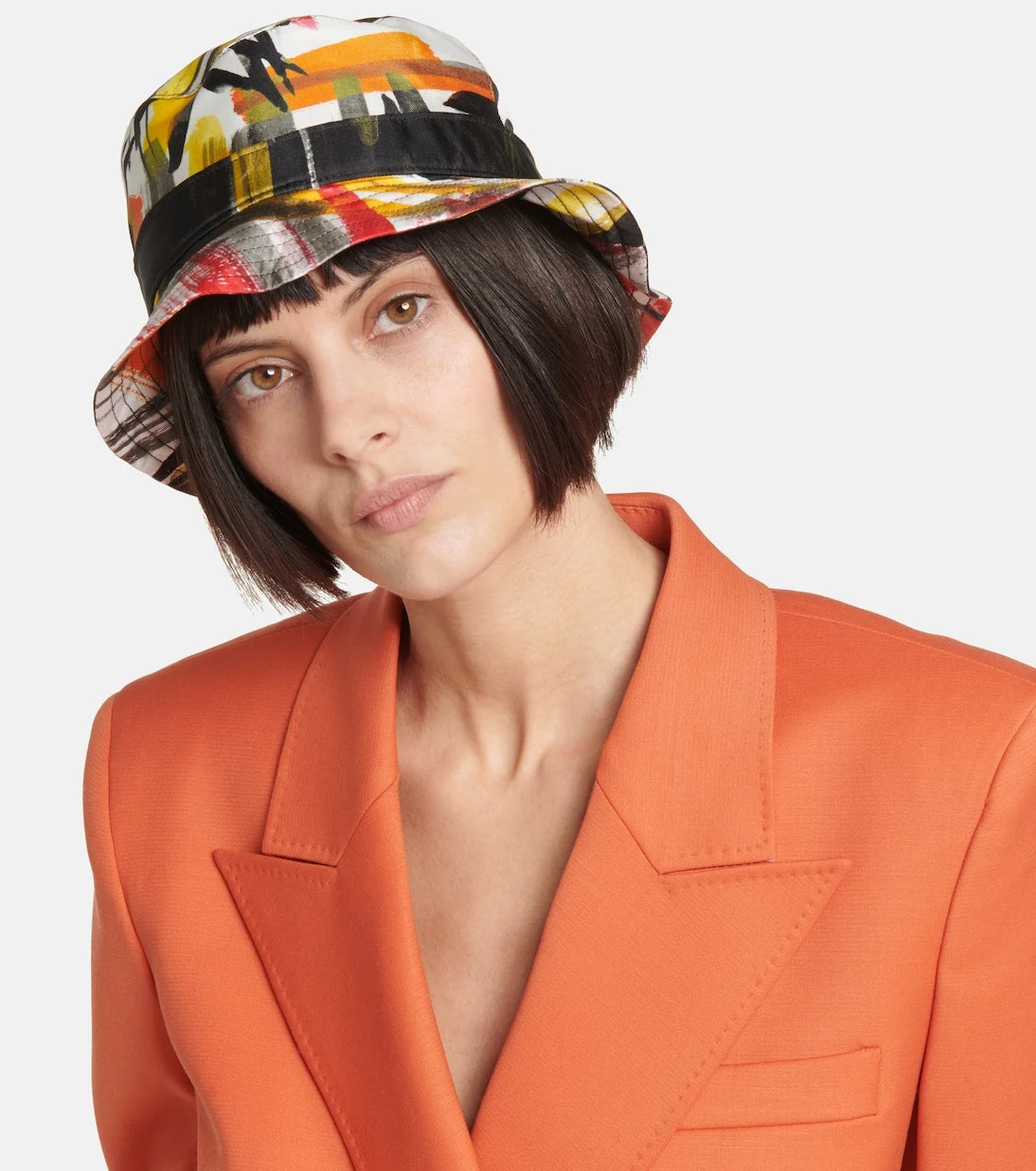 Gabriela Hearst - Printed silk bucket hat