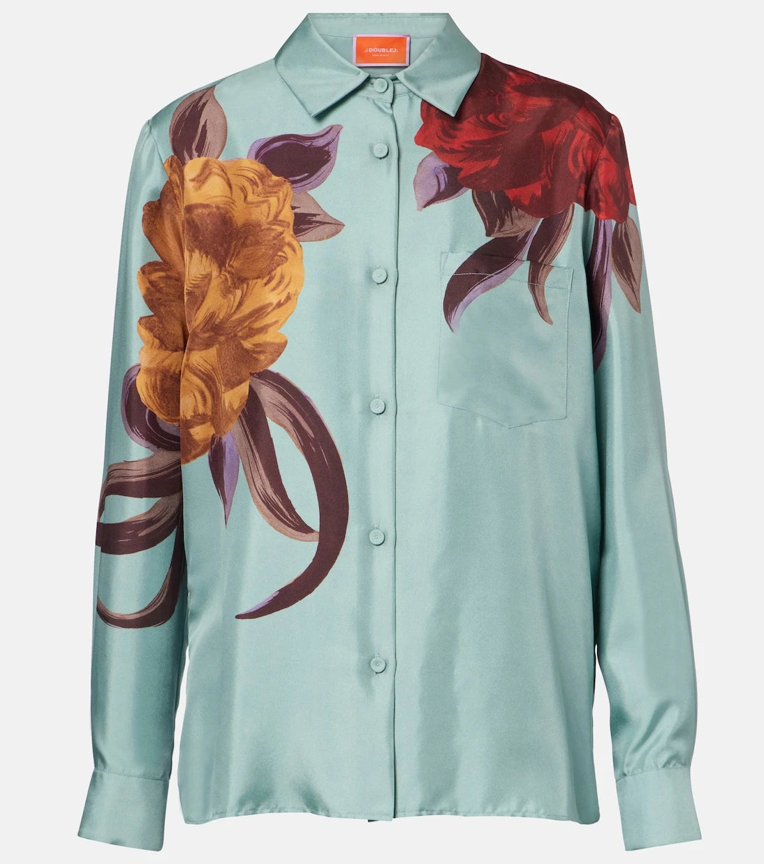 La DoubleJ - Boy floral silk shirt