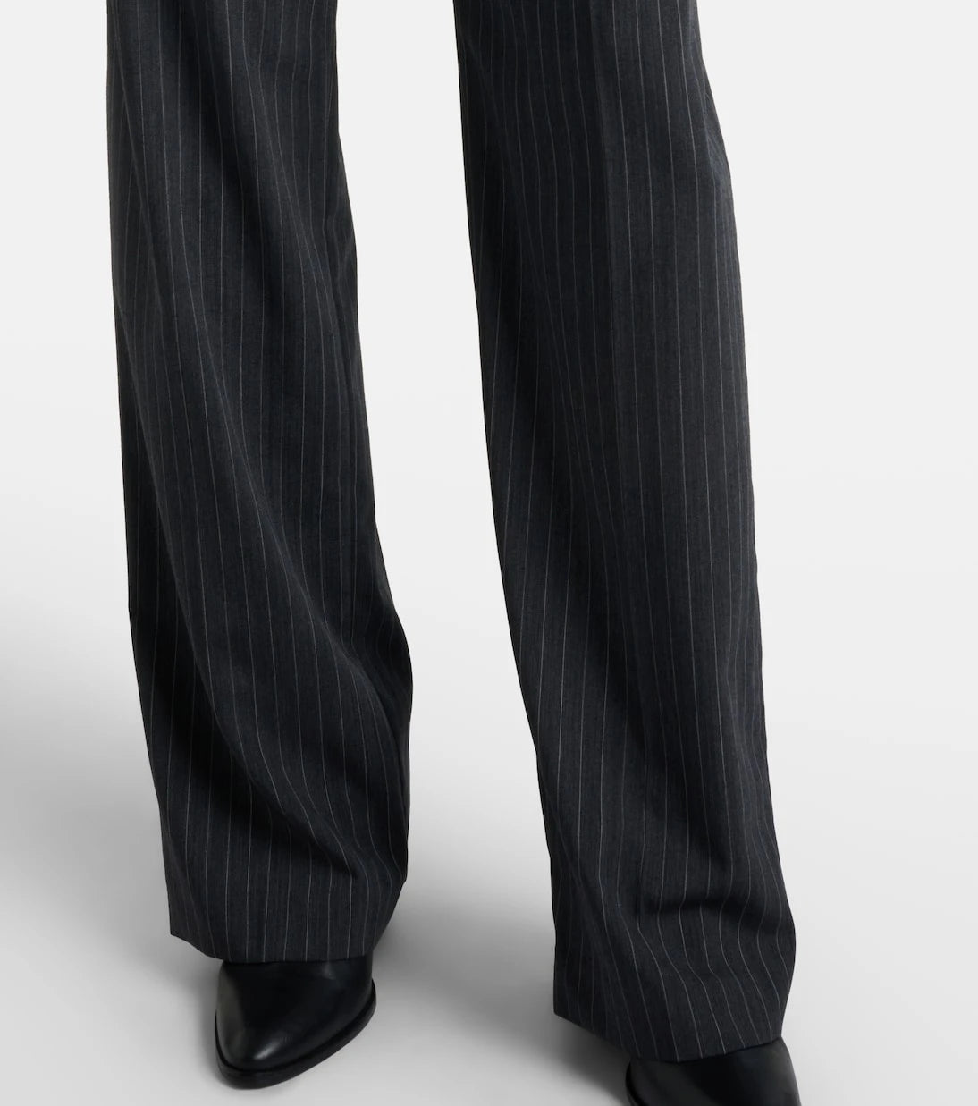 Isabel Marant - Pinstriped wool-blend straight pants