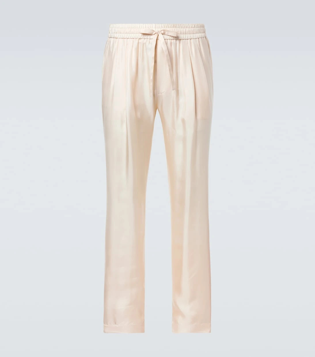 Dolce&Gabbana - Silk tapered pants