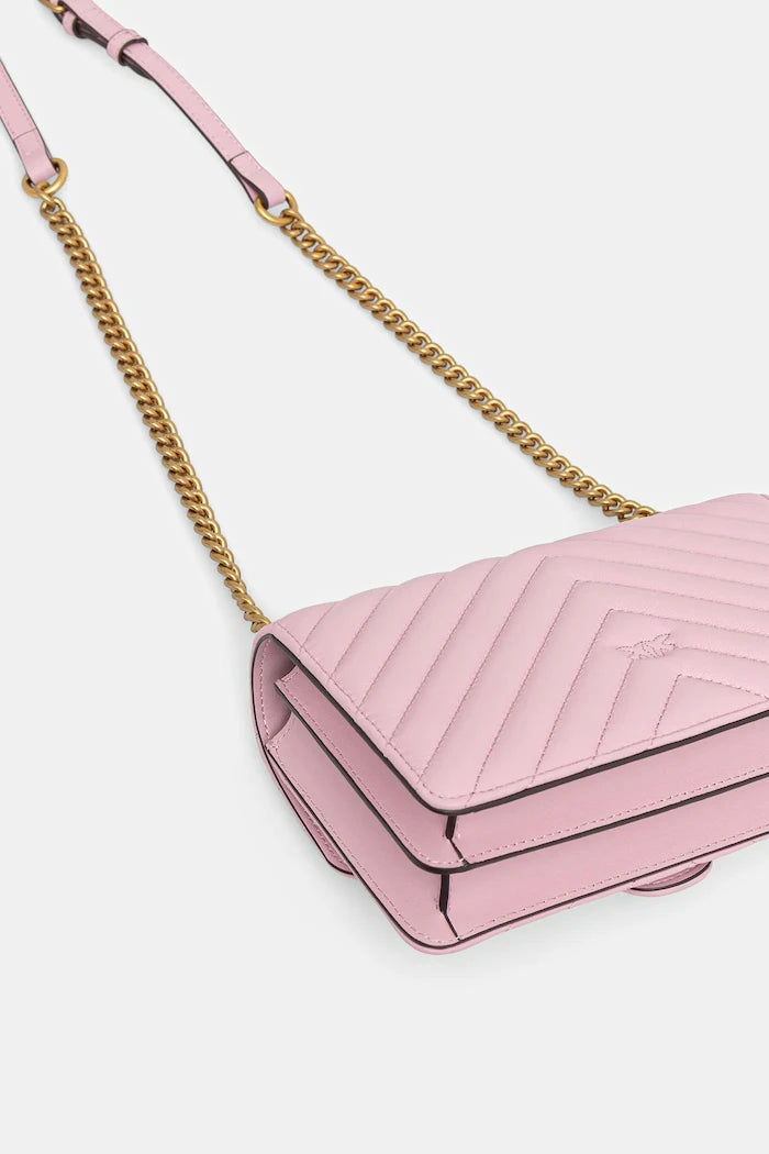 Pinko чанта crossbody дамска от кожа