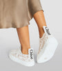Chloé Beige Lace Lauren Sneakers