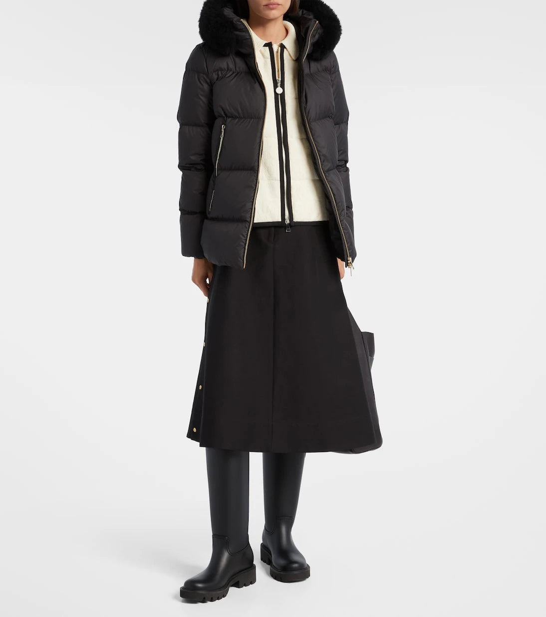 Moncler - Laichefur down jacket