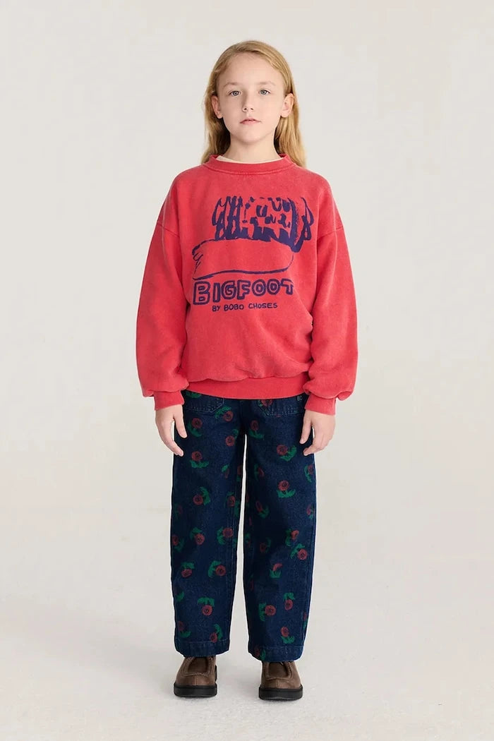 Bobo Choses Bigfoot Pamuklu Çocuk Sweatshirt
