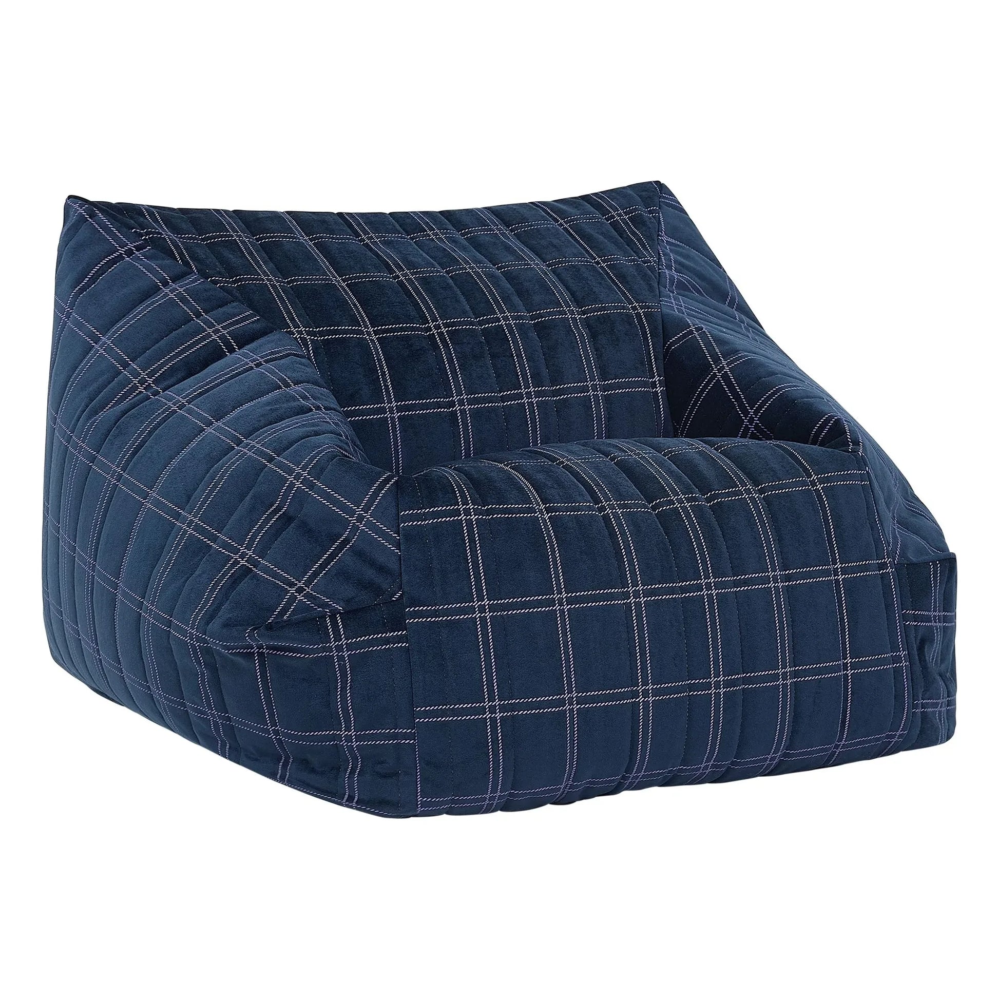 Nobodinoz - Chelsea footstool | Navy blue