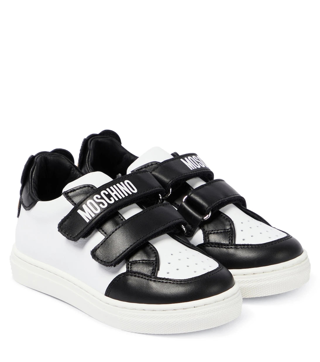 Moschino Kids - Teddy Bear leather sneakers