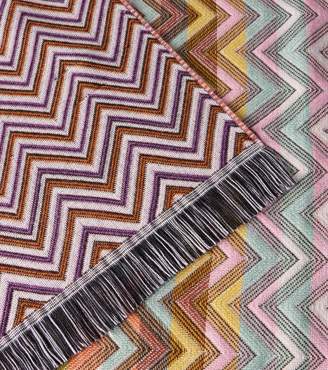 Missoni - Antwan fringed wool-blend throw