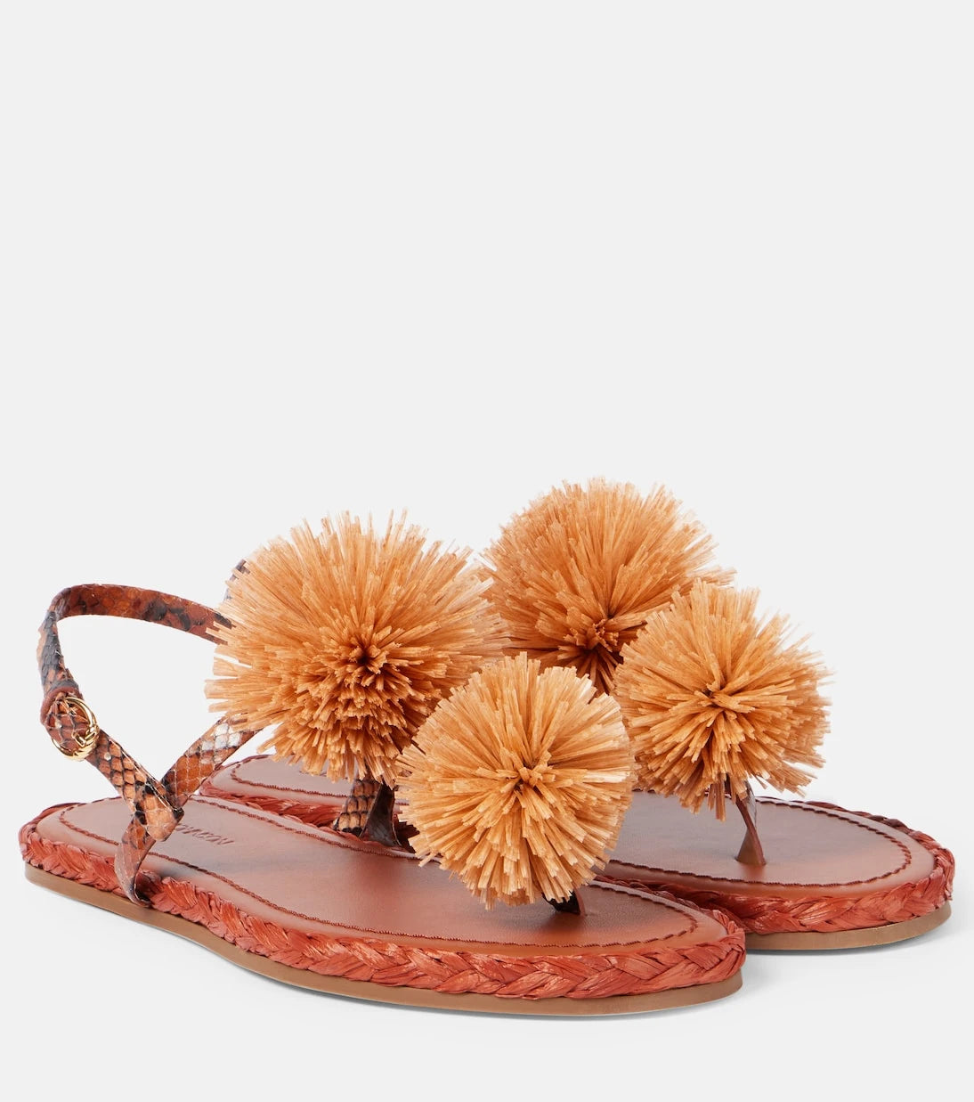 Ulla Johnson - Ingrid leather-trimmed espadrilles