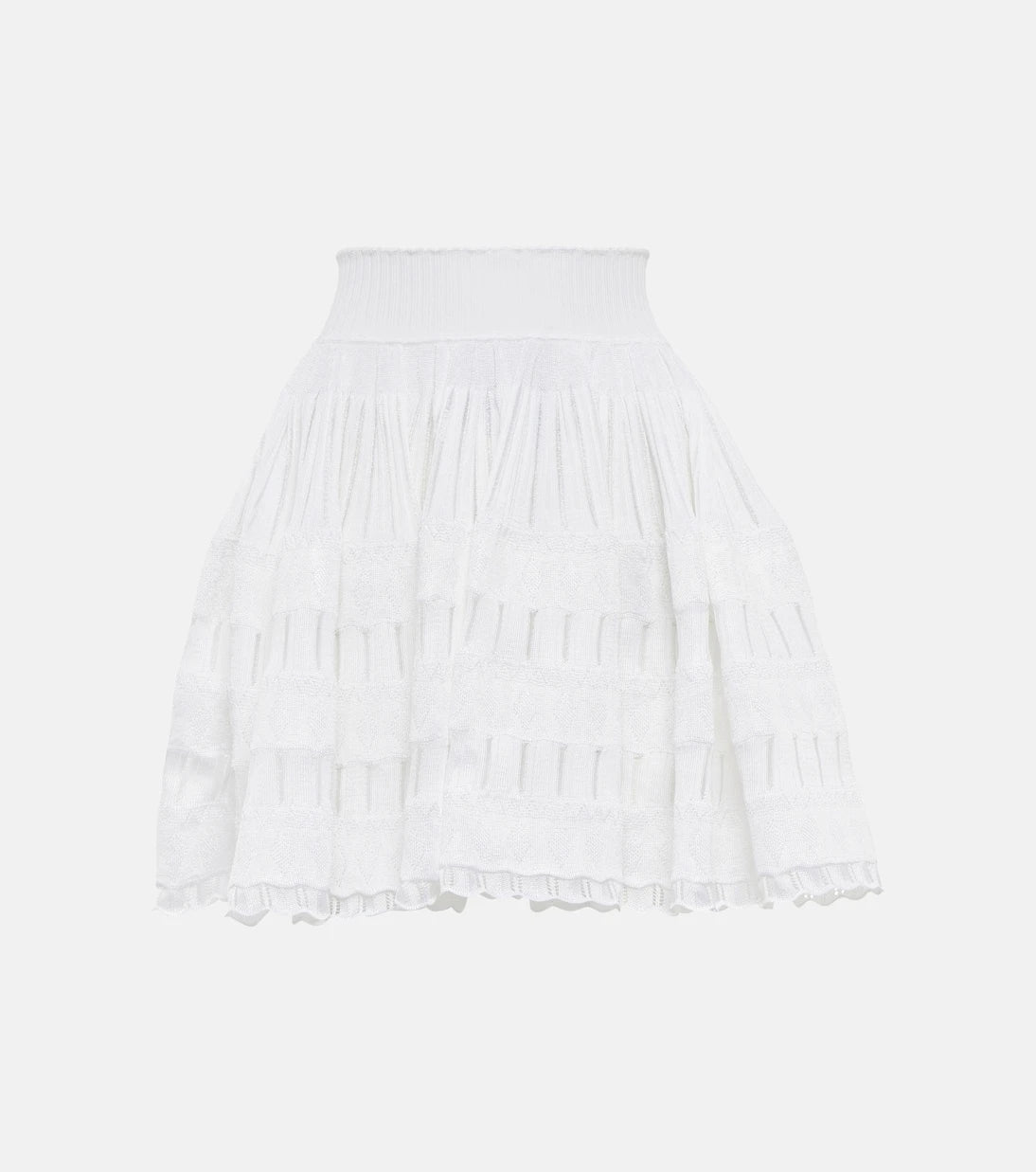 Alaïa - Crinoline pleated miniskirt