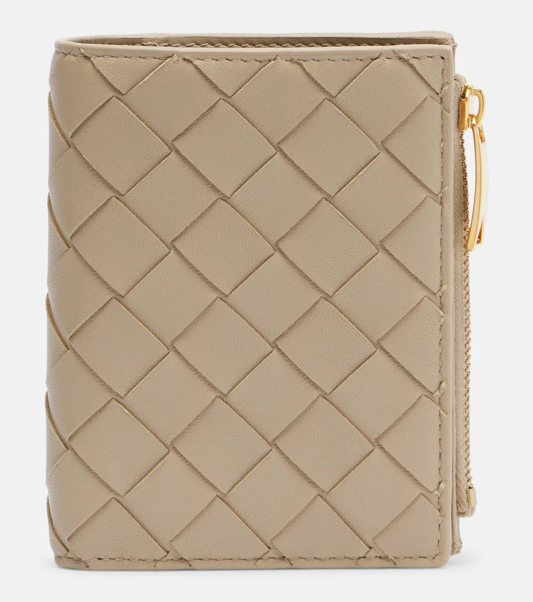 Bottega Veneta - محفظة جلدية صغيرة بتصميم intrecciato