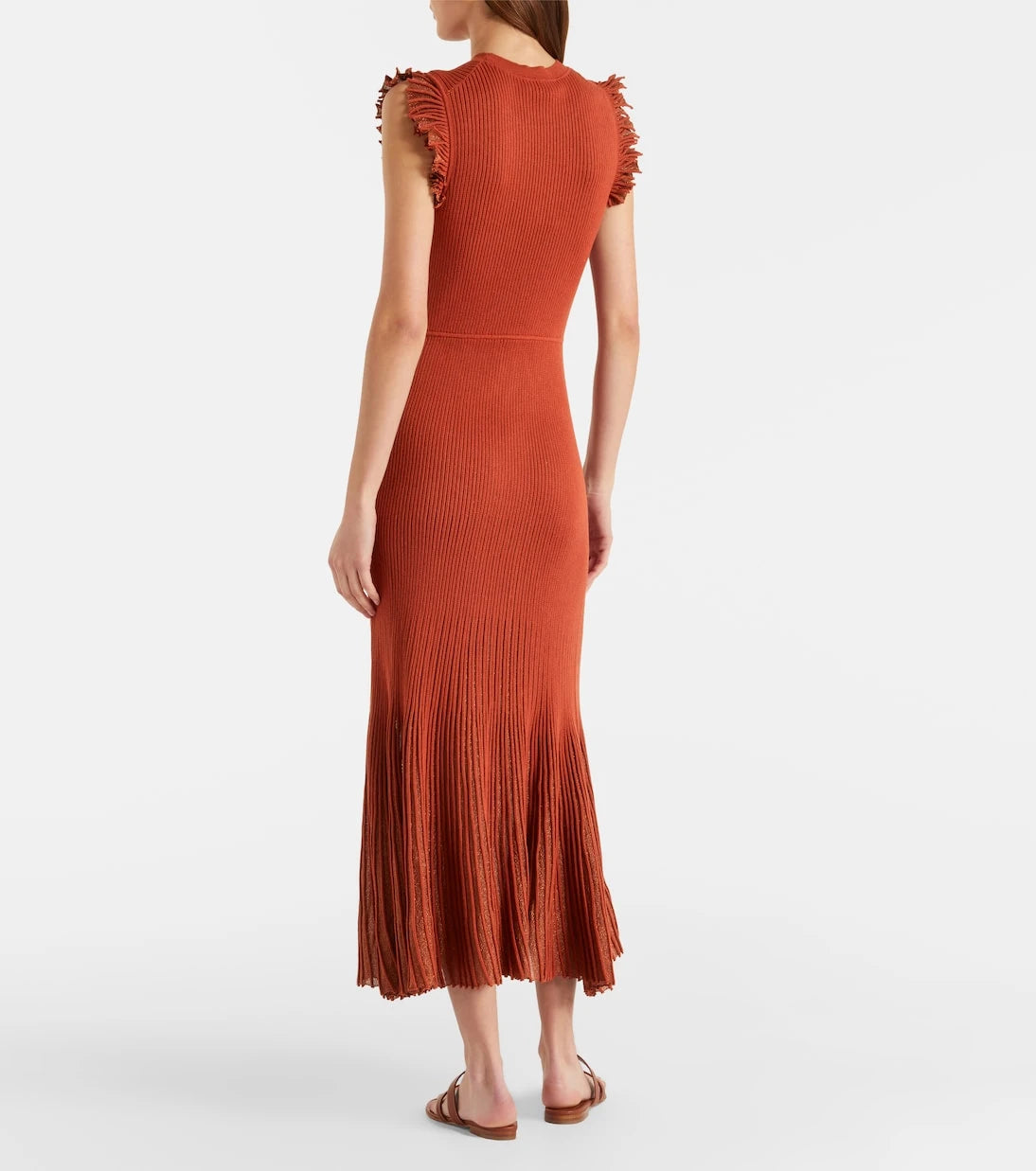 Ulla Johnson - Noelle knitted lamé midi dress