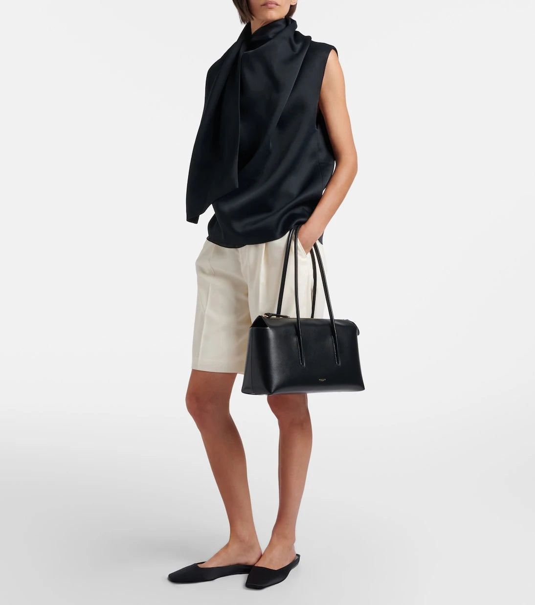 DeMellier - Stockholm Medium leather shoulder bag