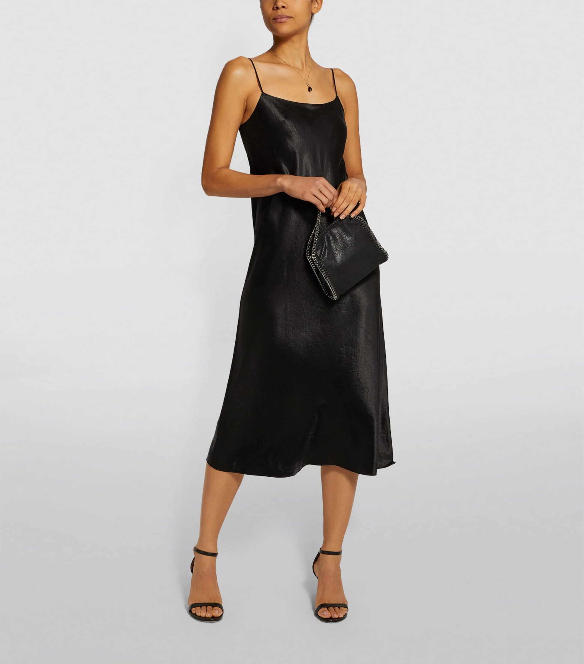Strappy Slip Midi Dress