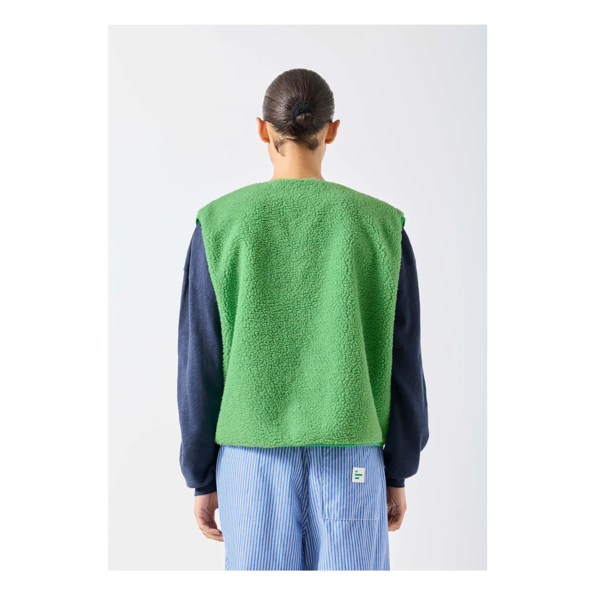 American Vintage - Hoktown Sleeveless Jacket | vert palmier