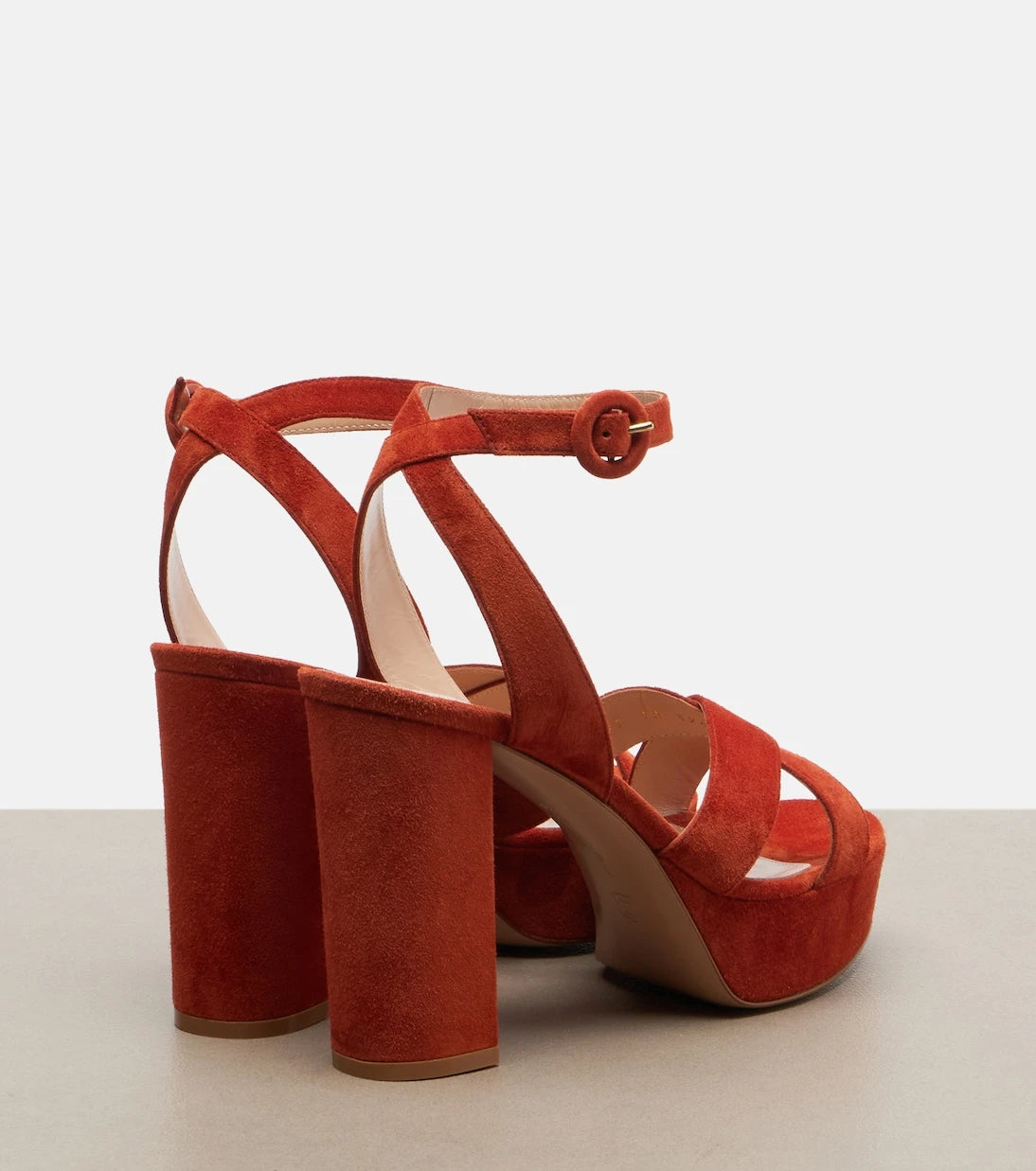 Gianvito Rossi - Sabrina suede platform sandals