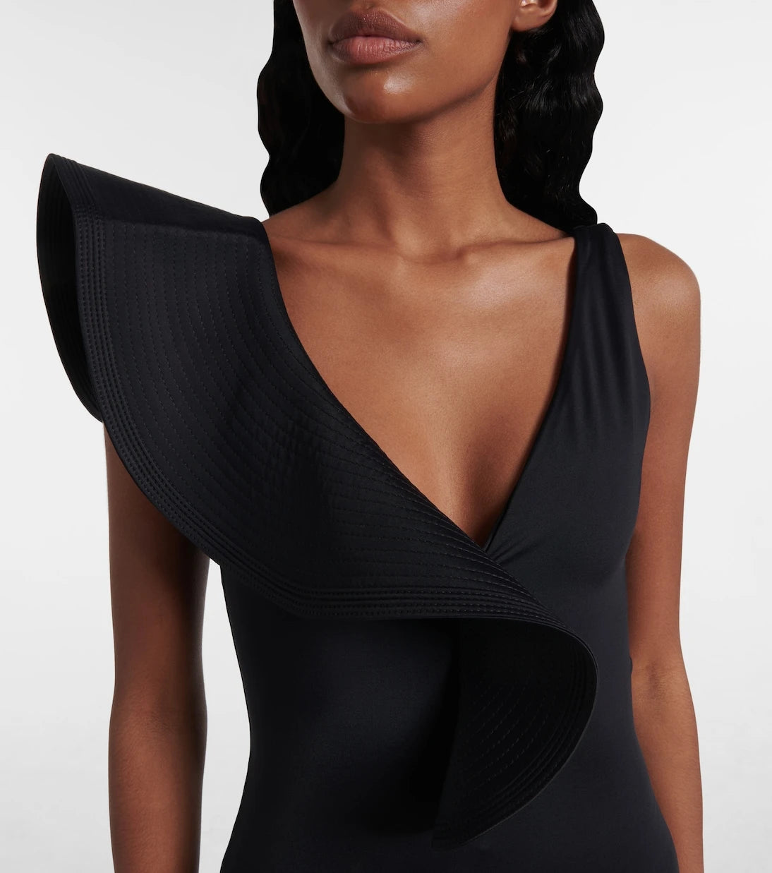 Johanna Ortiz - Asymmetric ruffled swimsuit