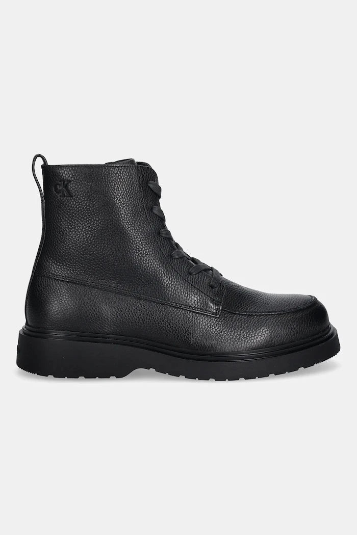 Calvin Klein COMBAT ESS LACE UP APRON LTH W Deri Trekking Ayakkabıları