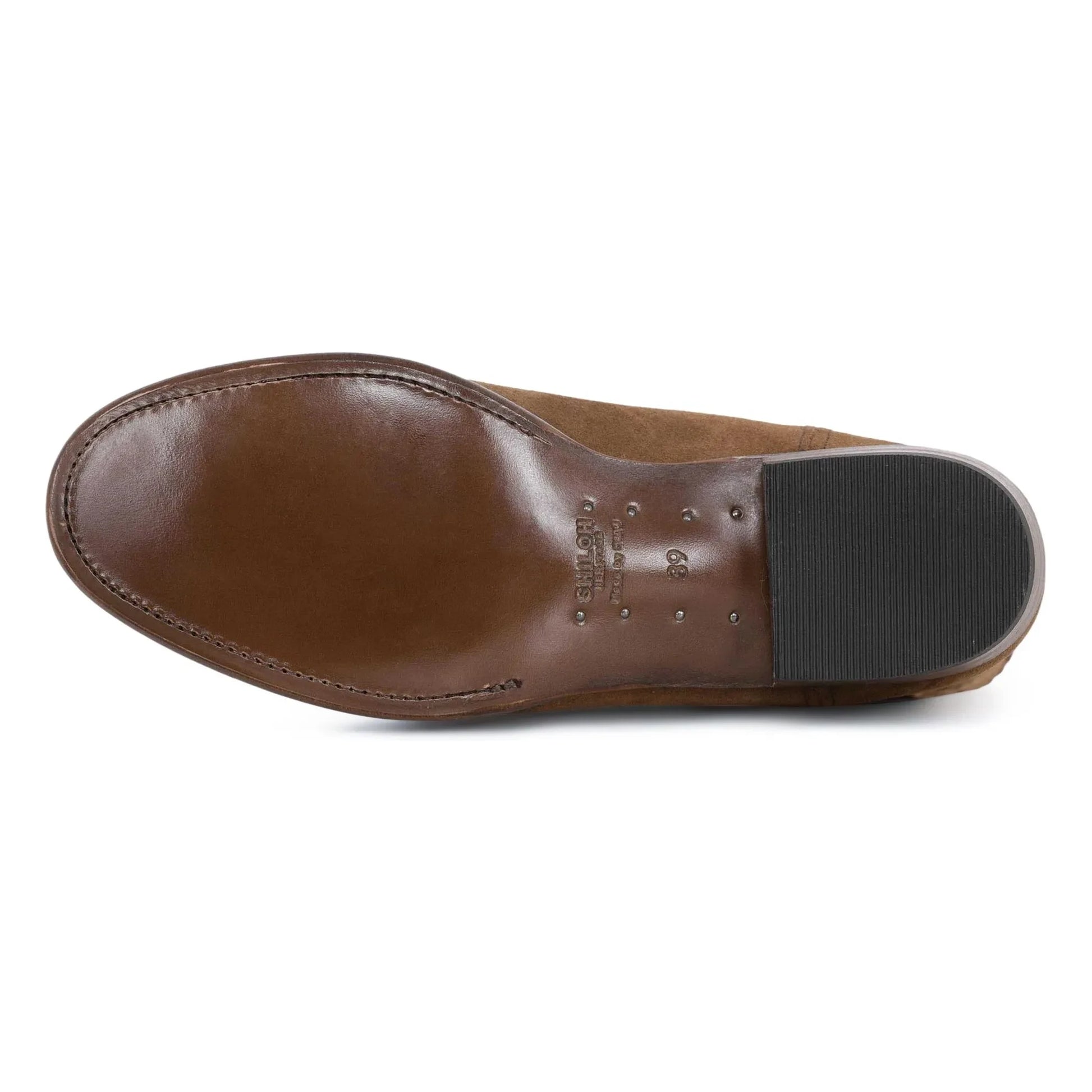 Shiloh Heritage - Midnight Western Suede Boots | Camel