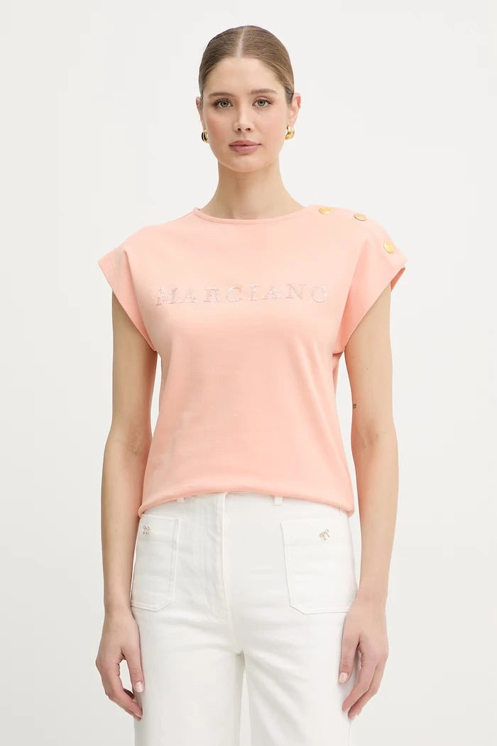 Marciano by Guess kadın pamuklu tişört LYRIS