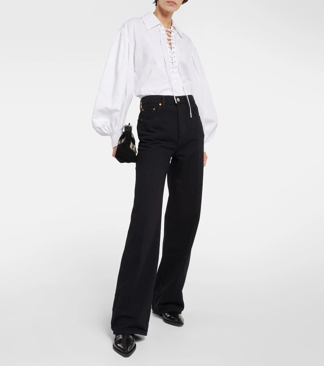 Re/Done - '70s Ultra high-rise wide-leg jeans