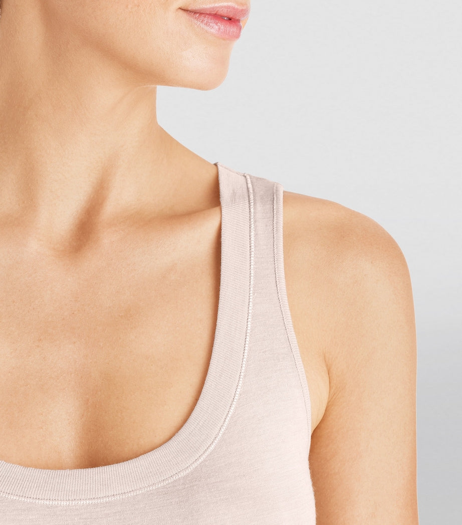 Silk-Cashmere Tank Top