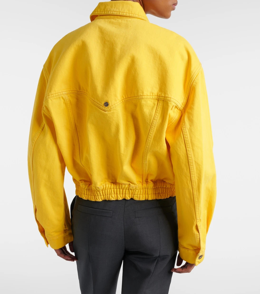 Versace - Denim blouson jacket