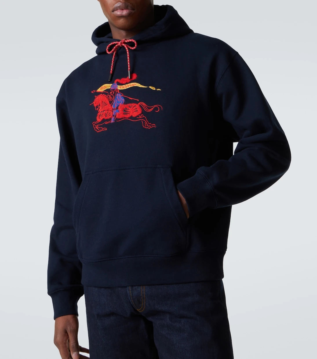 Burberry - EKD cotton hoodie
