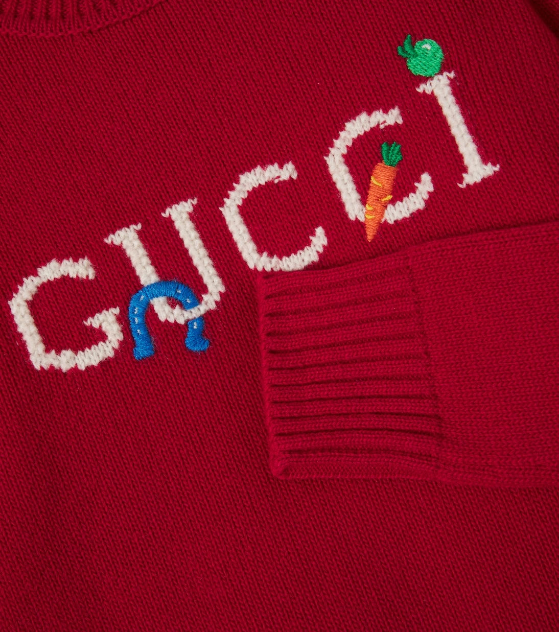 Gucci Kids - Logo wool sweater