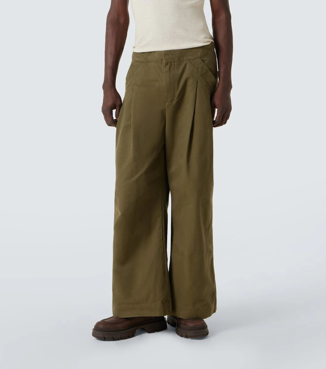 Entire Studios - Wares cotton wide-leg pants