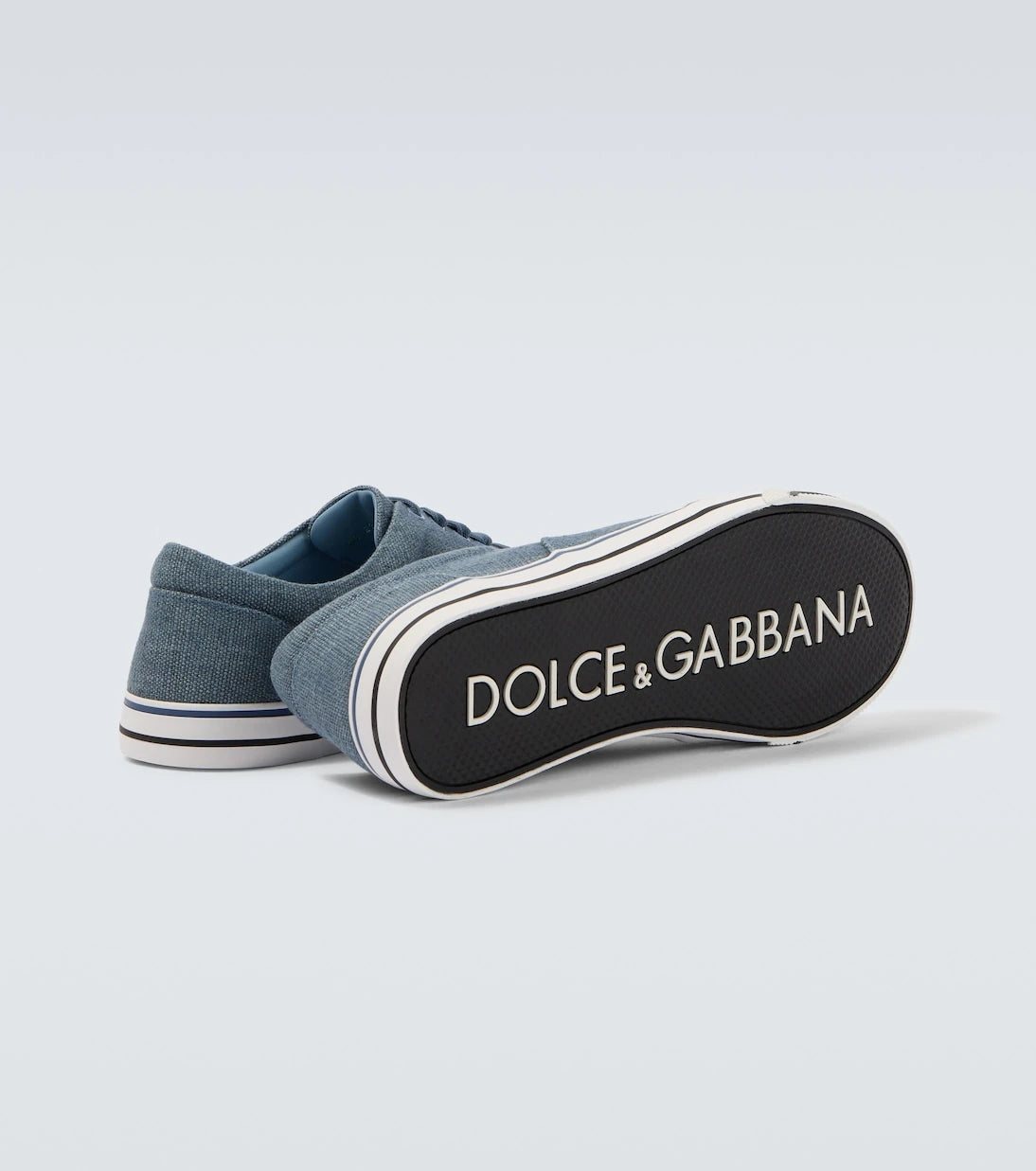 Dolce&Gabbana - أحذية رياضية بحواف من الشمواه