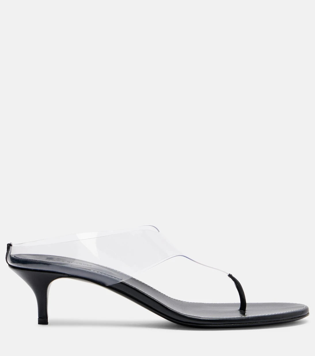 Magda Butrym - Leather and PVC thong sandals
