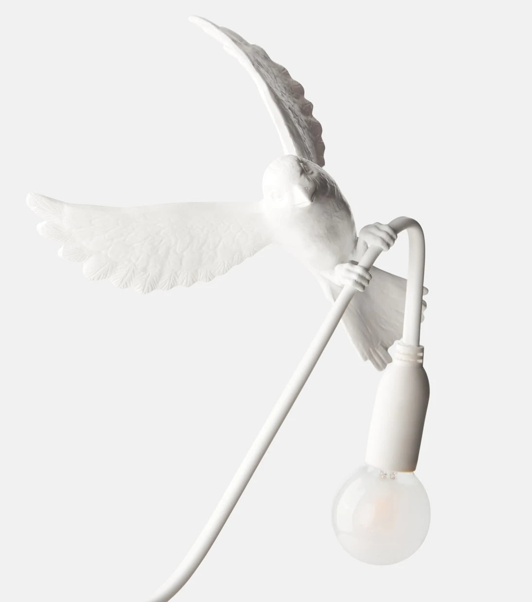 Seletti - Sparrow Landing table lamp by Marcantonio (USB plug)